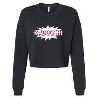 Roll Tide Willie Wearing Kadoosh Cropped Pullover Crew