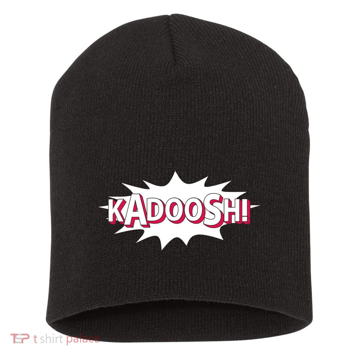 Roll Tide Willie Wearing Kadoosh Short Acrylic Beanie