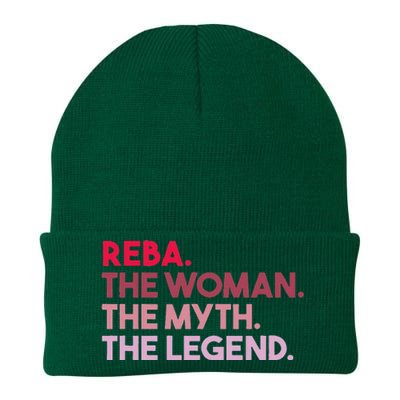 Reba The Woman The Myth The Legend Personalized Reba Knit Cap Winter Beanie