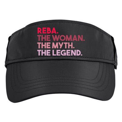 Reba The Woman The Myth The Legend Personalized Reba Adult Drive Performance Visor