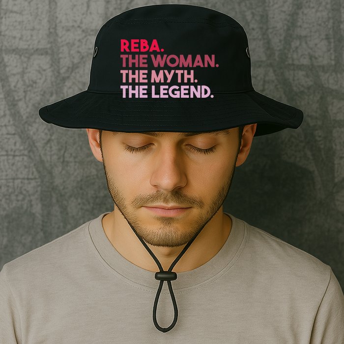 Reba The Woman The Myth The Legend Personalized Reba Bucket Hat