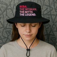Reba The Woman The Myth The Legend Personalized Reba Bucket Hat