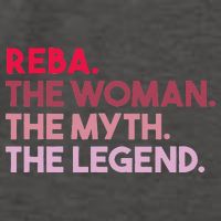 Reba The Woman The Myth The Legend Personalized Reba Vector Backpack