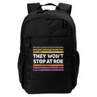 Retro They Wont Stop At Roe Rights Groovy Backpack