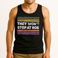Retro They Wont Stop At Roe Rights Groovy Tank Top