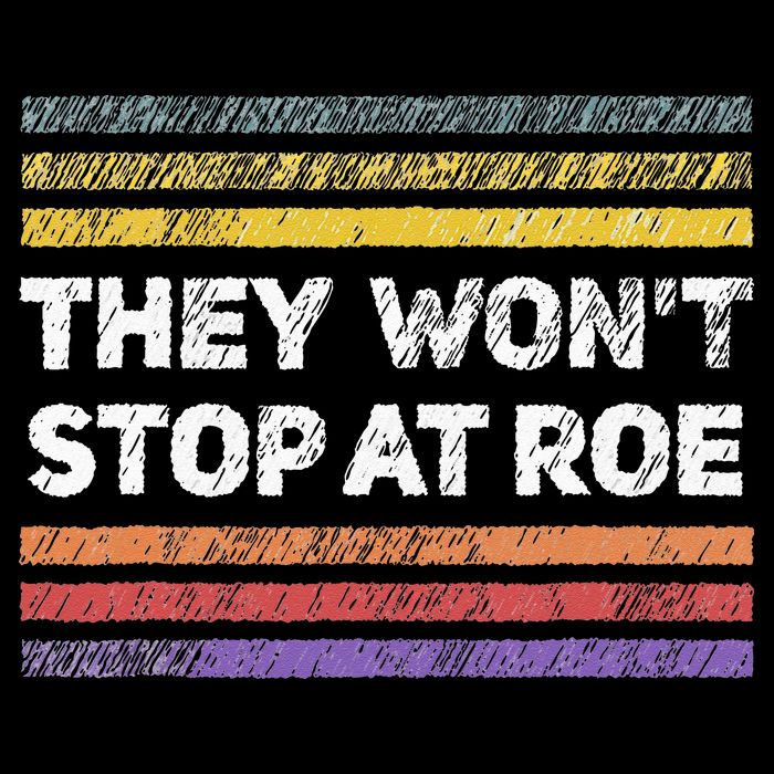 Retro They Wont Stop At Roe Rights Groovy Tank Top