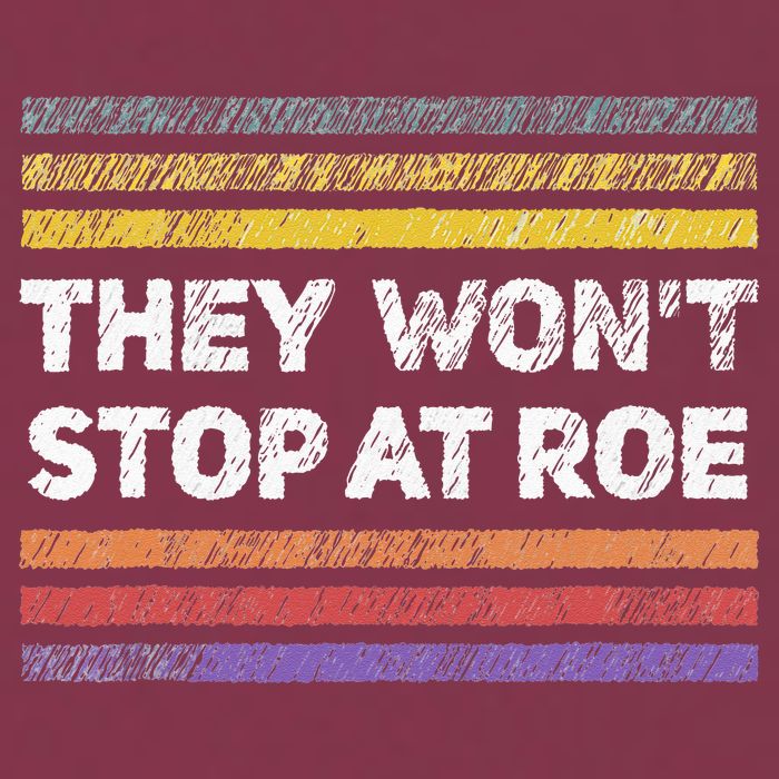 Retro They Wont Stop At Roe Rights Groovy 16oz Travel Tumbler