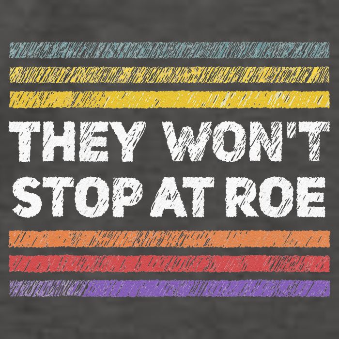 Retro They Wont Stop At Roe Rights Groovy Vector Backpack