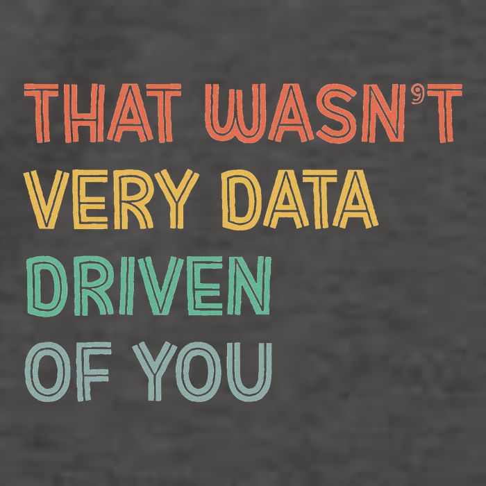 Retro That WasnT Very Data Driven Of You Funny Data Analyst Vector Backpack