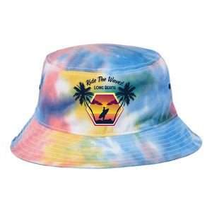 Ride The Waves Long Beach Tie Dye Newport Bucket Hat