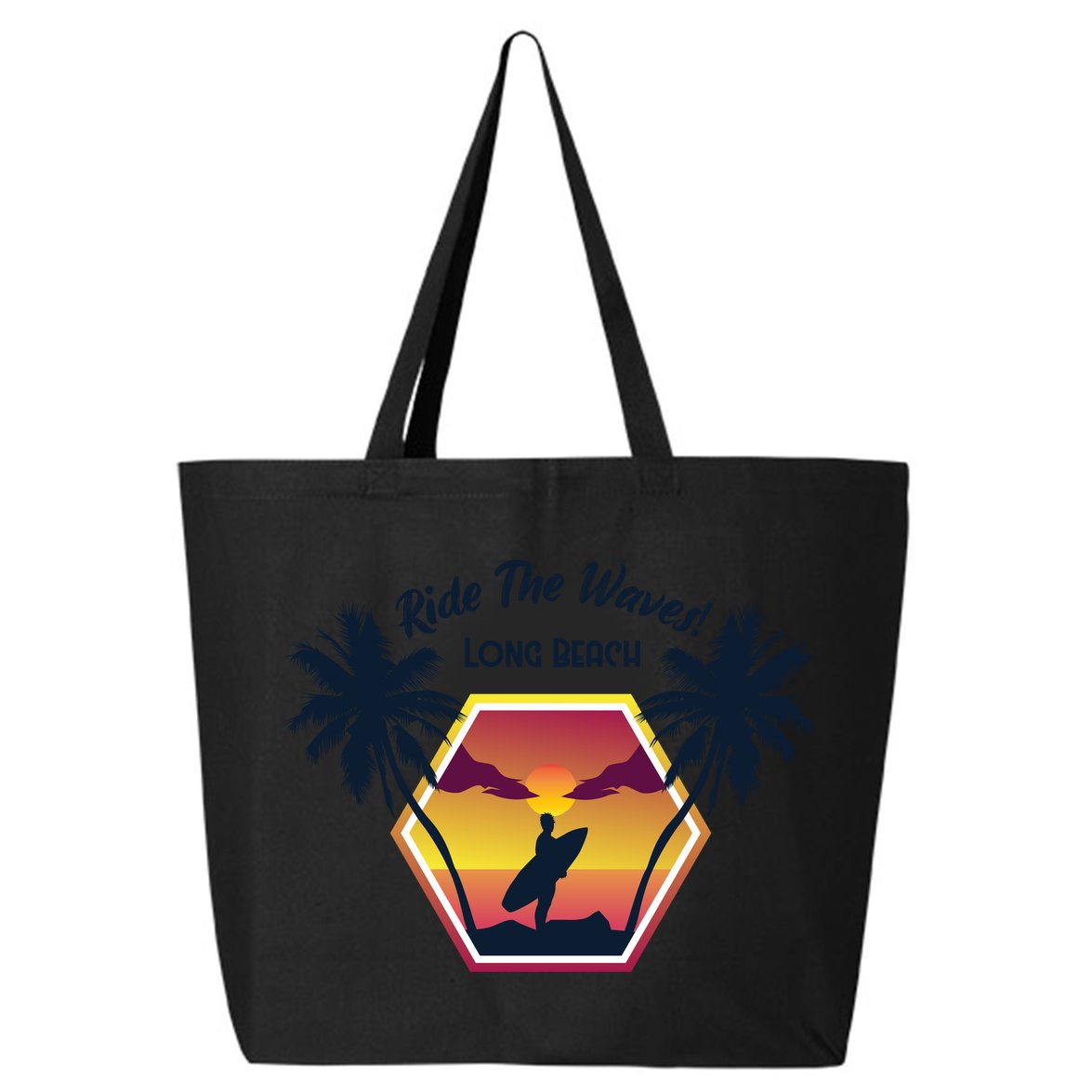 Ride The Waves Long Beach 25L Jumbo Tote