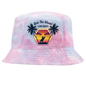 Ride The Waves Long Beach Tie-Dyed Bucket Hat