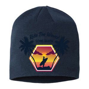 Ride The Waves Long Beach Sustainable Beanie