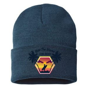 Ride The Waves Long Beach Sustainable Knit Beanie