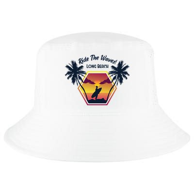 Ride The Waves Long Beach Cool Comfort Performance Bucket Hat