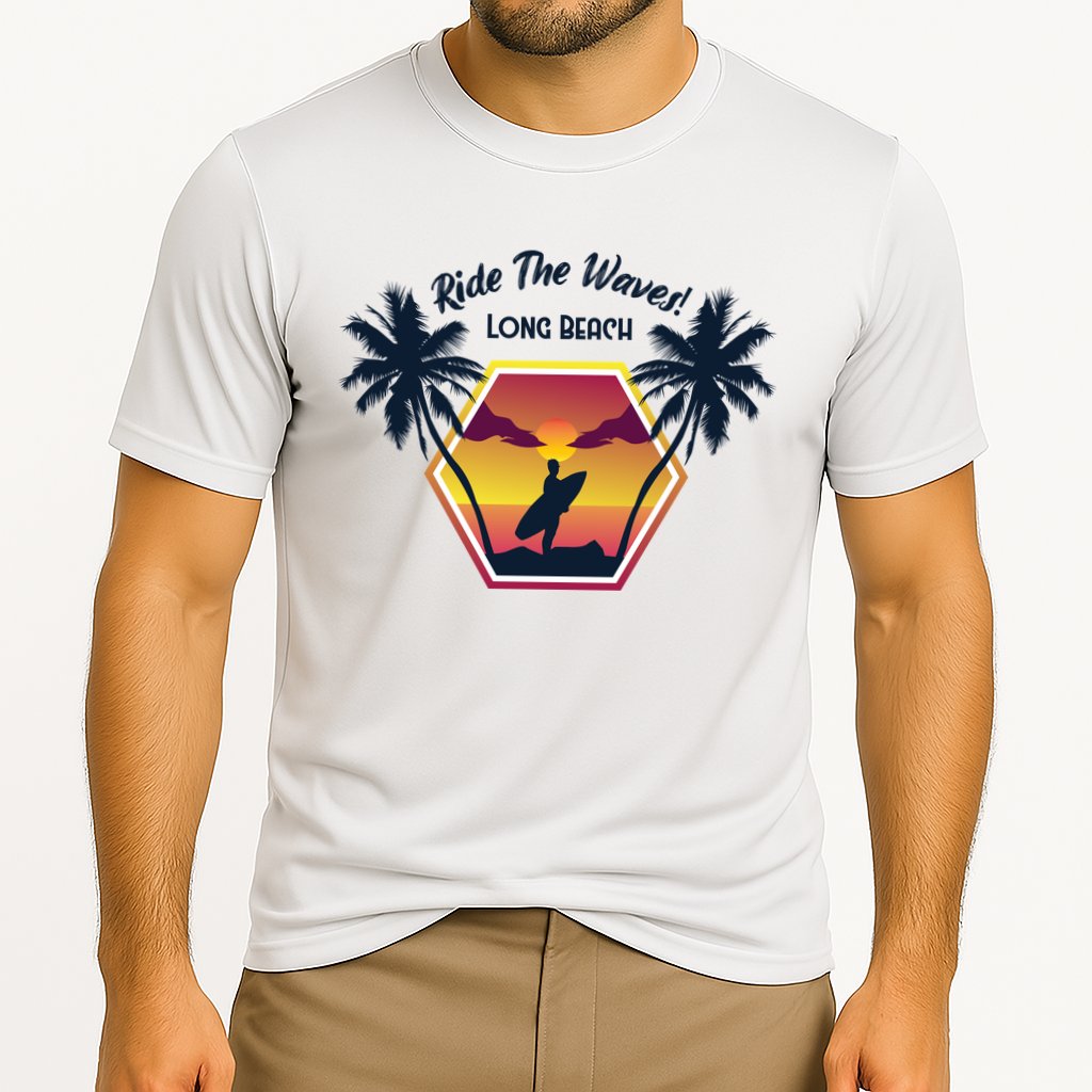 Ride The Waves Long Beach Performance Shirt