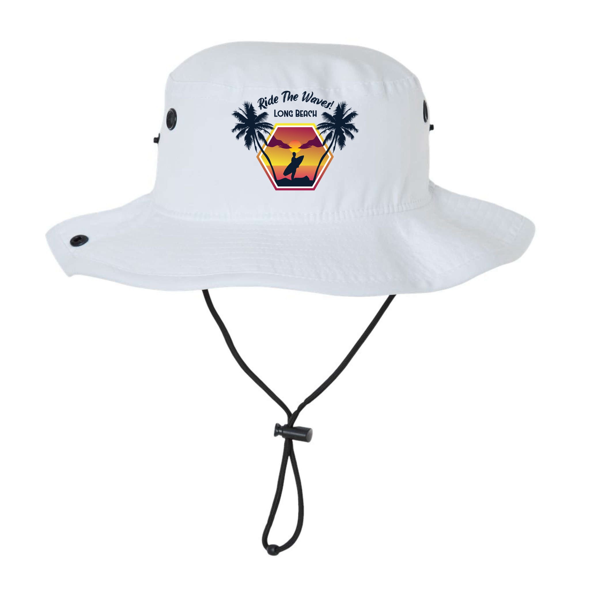 Ride The Waves Long Beach Bucket Hat