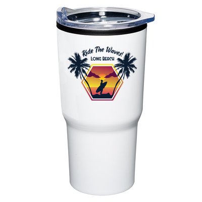 Ride The Waves Long Beach Tumbler