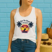 Ride The Waves Long Beach Womens Tank Top