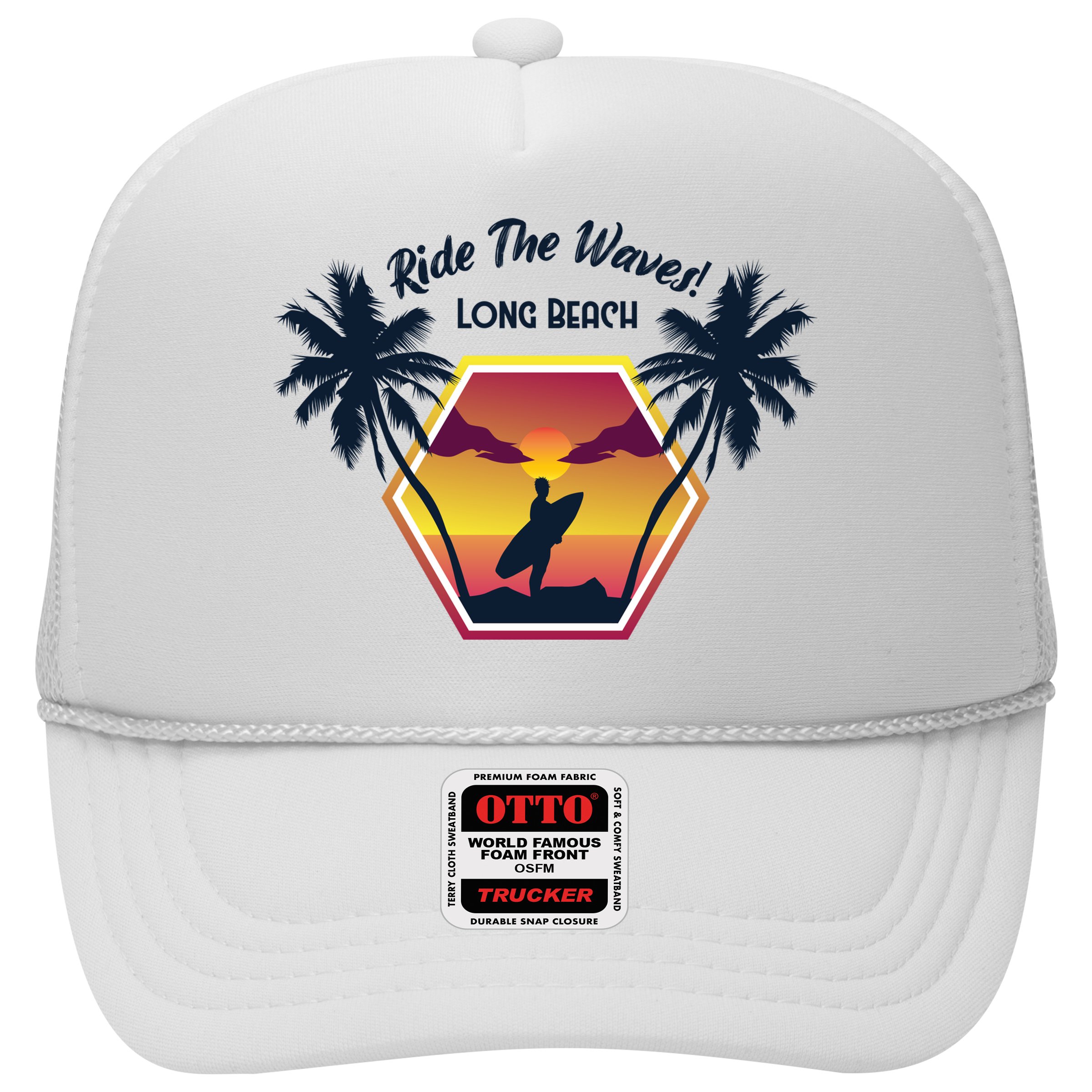 Ride The Waves Long Beach Hat