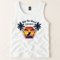 Ride The Waves Long Beach Tank Top