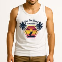 Ride The Waves Long Beach Tank Top