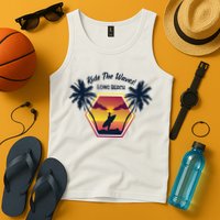 Ride The Waves Long Beach Tank Top