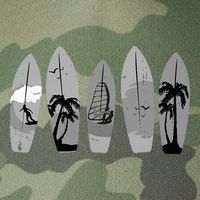 Ride the Waves with a Timeless Surfboard Legacy Tie Dye Trucker Hat
