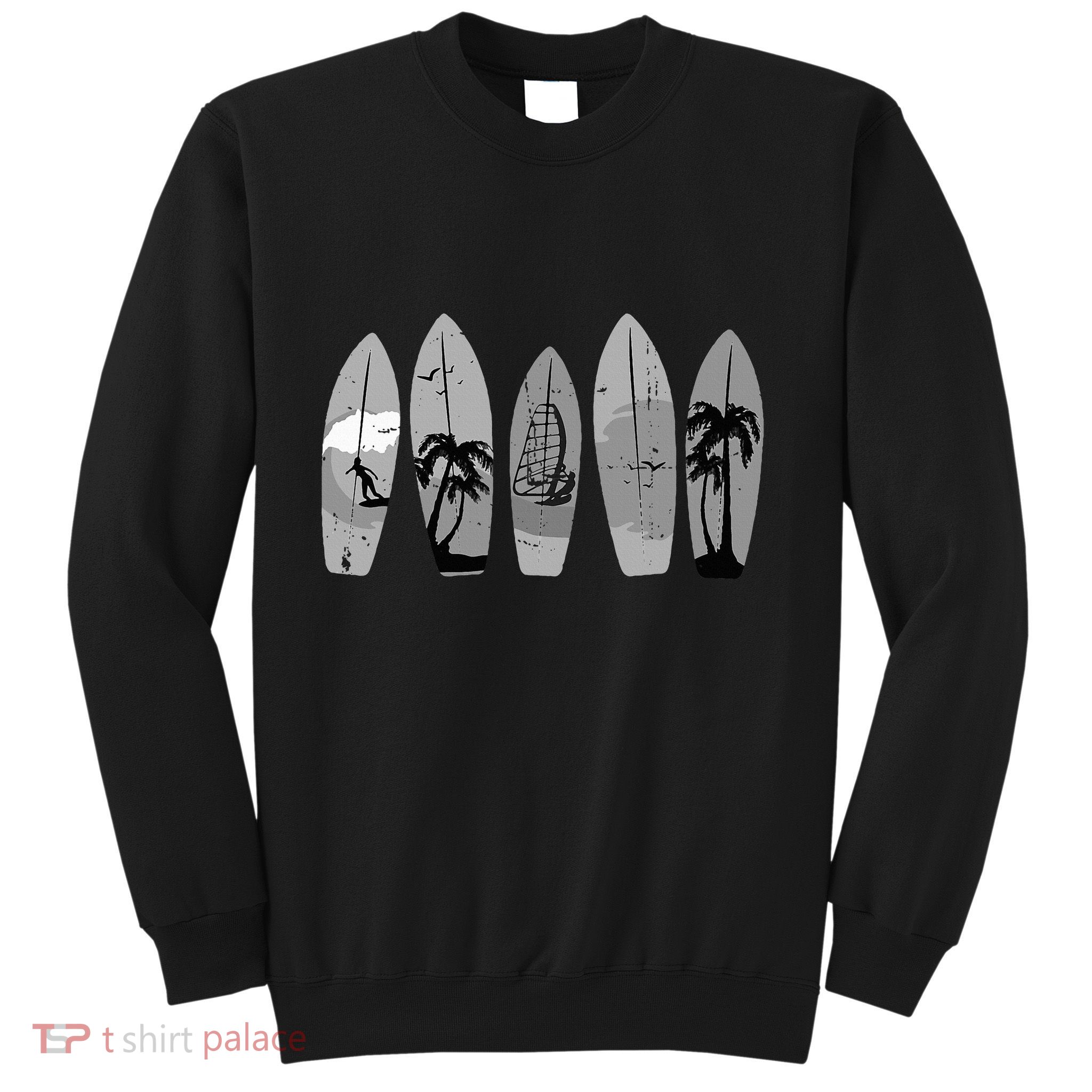 Ride the Waves with a Timeless Surfboard Sweatshirt