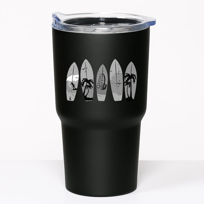 Ride the Waves with a Timeless Surfboard Tumbler