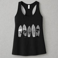 Ride the Waves with a Timeless Surfboard Womens Tank Top
