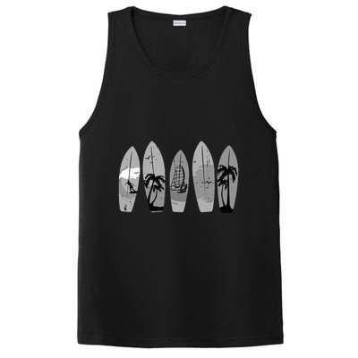 Ride the Waves with a Timeless Surfboard PosiCharge Competitor Tank