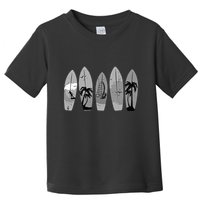 Ride the Waves with a Timeless Surfboard Toddler T-Shirt