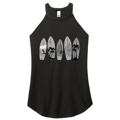 Ride the Waves with a Timeless Surfboard Women's Perfect Tri Rocker Tank