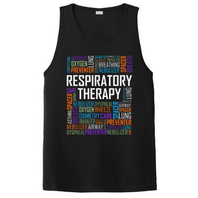 Respiratory Therapist Words Therapy Care Week PosiCharge Competitor Tank