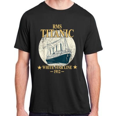 RMS TITANIC White Star Line Cruise Ship 1912 boy girl kid Adult ChromaSoft Performance T-Shirt