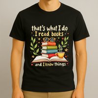 Reading ThatS What I Do I Read Books And I Know Things T-Shirt