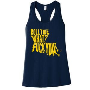 Roll Tide What F You Women's Racerback Tank