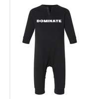 Reed Timmer Wearing Dominate Infant Fleece One Piece