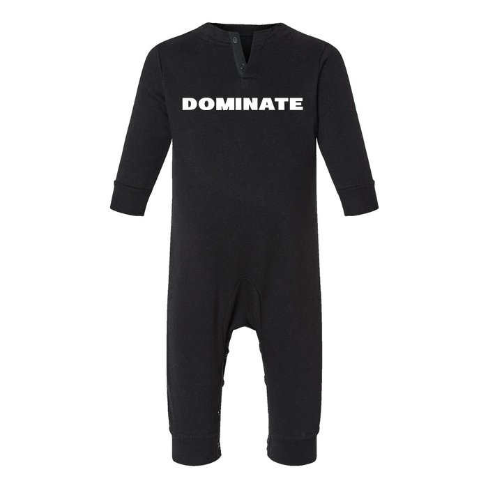 Reed Timmer Wearing Dominate Infant Fleece One Piece