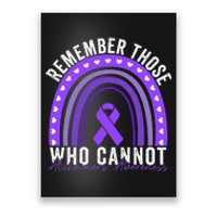 Remember Those Who Cannot Dementia Alzheimer's Awareness Poster