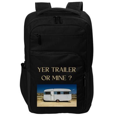 Redneck Trailer White Trash Party Attire Hillbilly Costume Gift Impact Tech Backpack