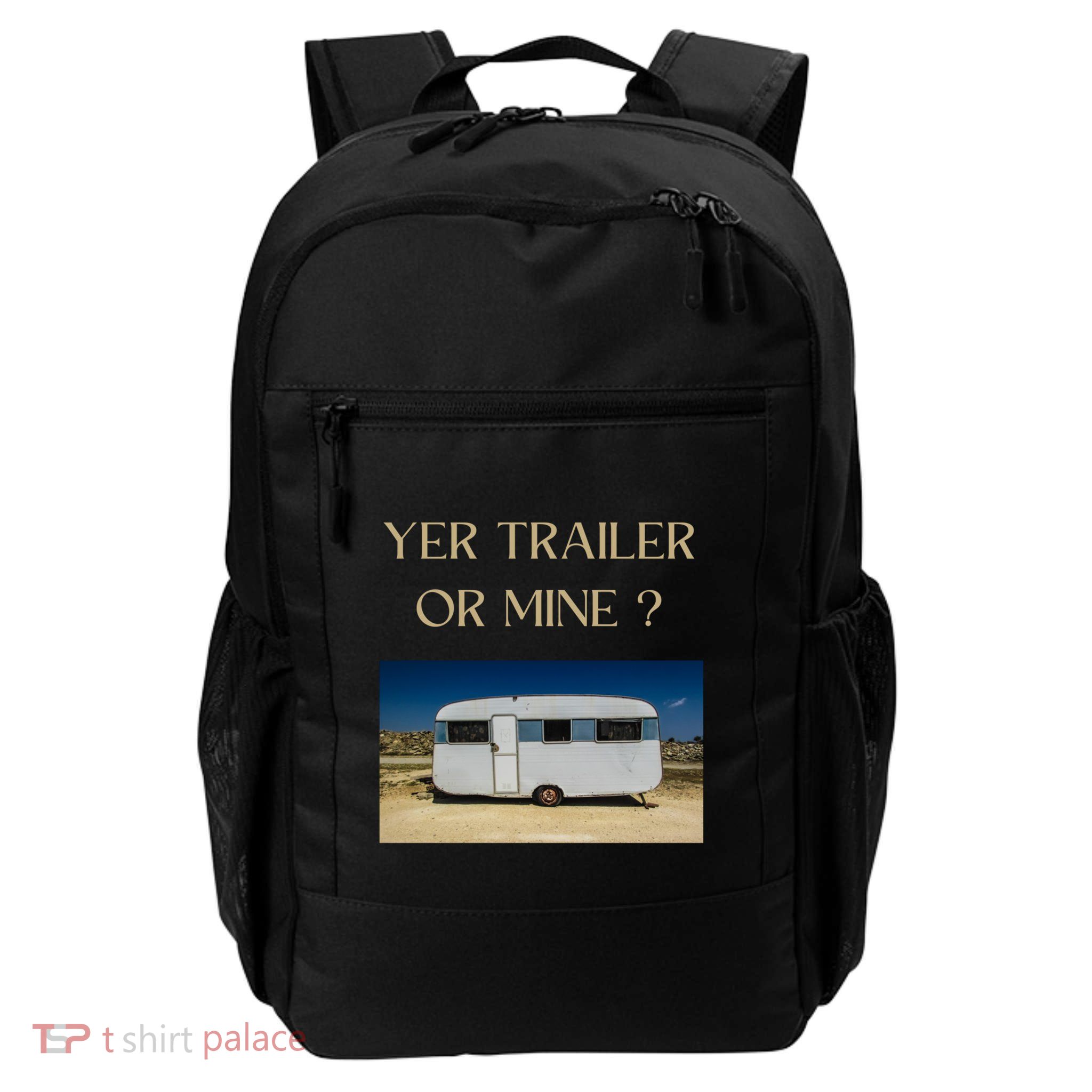 Redneck Trailer White Trash Party Attire Hillbilly Costume Gift Backpack