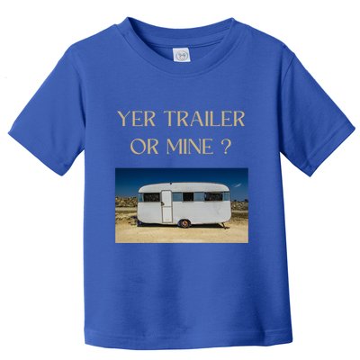 Redneck Trailer White Trash Party Attire Hillbilly Costume Gift Toddler T-Shirt