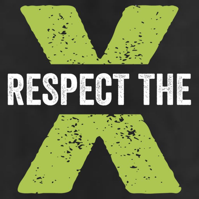 Respect The X Pickleball Funny Pickleball Gift 11oz C Handle Ceramic Mug
