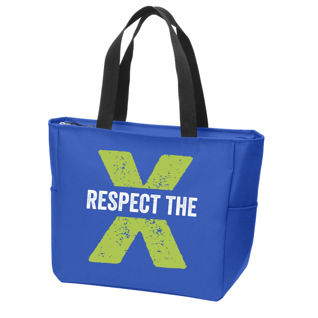 Respect The X Pickleball Funny Pickleball Gift Zip Tote Bag