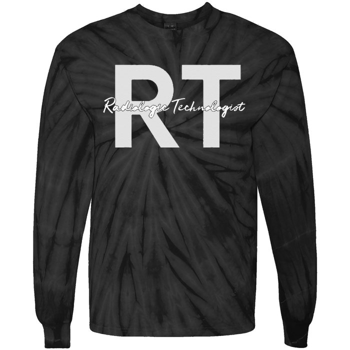 Radiologic Technologist Xray Tech Tie-Dye Long Sleeve Shirt