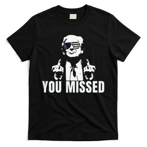 Retro Trump You Missed Trump 2024 Gifts T-Shirt