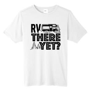 Rv There Yet Happy Glamper Camping Tall Fusion ChromaSoft Performance T-Shirt