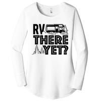 Rv There Yet Happy Glamper Camping Women's Perfect Tri Tunic Long Sleeve Shirt